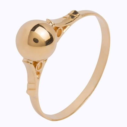 Anel de Ouro 18k Feminino Balle