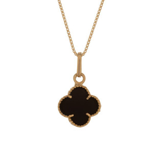 Pingente de Ouro 18k Trevo