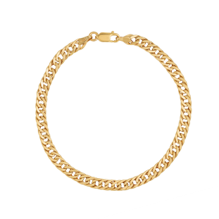 Pulseira Masculina de Ouro 18k Romana Nil