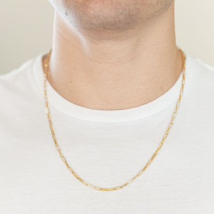 Corrente de Ouro 18k Masculina Cartier 