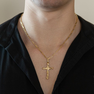 Pingente de Ouro 18k Cruz