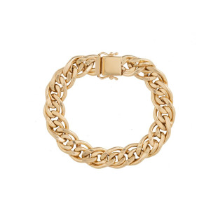 Pulseira de Ouro 18k Romana Masculina