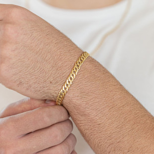 Pulseira de Ouro 18k Romana Nill