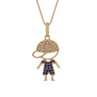 Pingente de Ouro 18k Menino