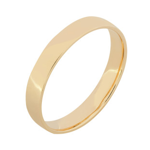 Aliança de Ouro 18k Comfort 3.50mm 3g