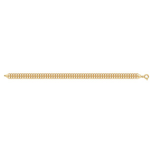 Pulseira Feminina Ouro 18k Lacraia Fina