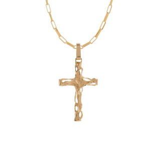 Pingente de Ouro 18k Cruz