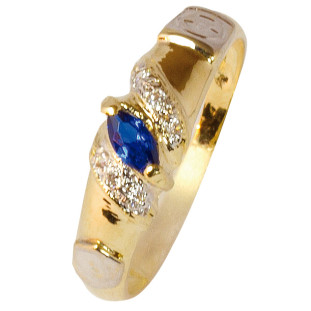 Anel de Formatura Ouro 18k An006