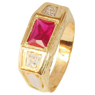 Anel de Formatura Ouro 18k An019