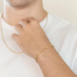 Pulseira de Ouro18k Cartier Média 2.30g 