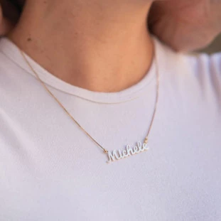 Corrente de Ouro 18k com Nome