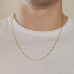 Corrente de Ouro 18k Masculina 3x1 