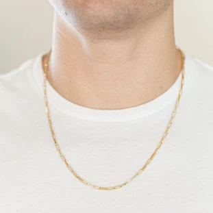 Corrente de Ouro 18k Masculina Cartier 