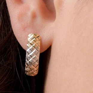 Brinco de Ouro 18k Feminino Anelli