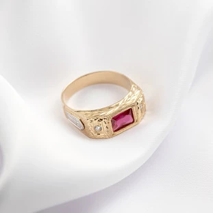 Anel de Ouro 18k Masculino Formatura Direito 