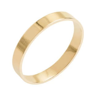 Aliança de Ouro 18k Reta 3.10mm 2g
