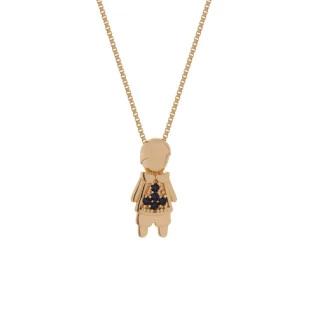 Corrente de Ouro 18k com Pingente Menino
