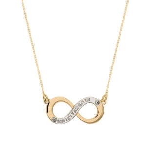 Corrente de Ouro 18k Feminina Infinito