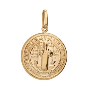 Pingente de Ouro 18k São Bento 