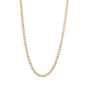 Corrente Masculina de Ouro 18k Grumet