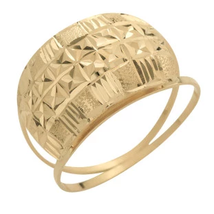 Anel de Ouro 18k Feminino Princess