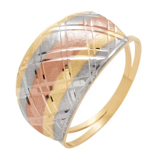 Anel de Ouro 18k Feminino 