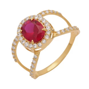 Anel De Ouro 18k Feminino Prime Rogue