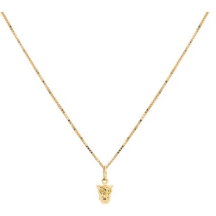 Corrente de Ouro com Pingente Coruja