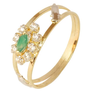 Anel de Formatura Ouro 18k An032