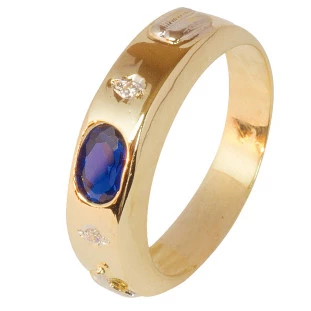 Anel de Formatura Ouro 18k An034