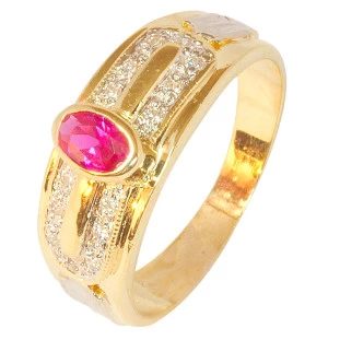 Anel de Formatura Ouro 18k An036
