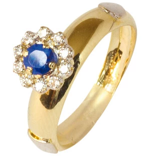 Anel de Formatura Ouro 18k An039