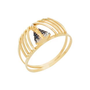 Anel de Ouro 18k Nossa Senhora Pequeno
