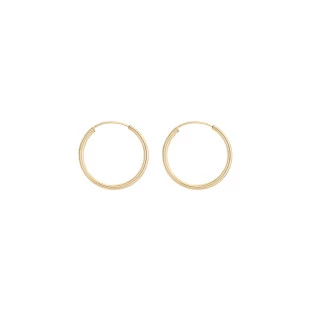 Brinco de Argola Ouro 18k Fio Redondo Mini
